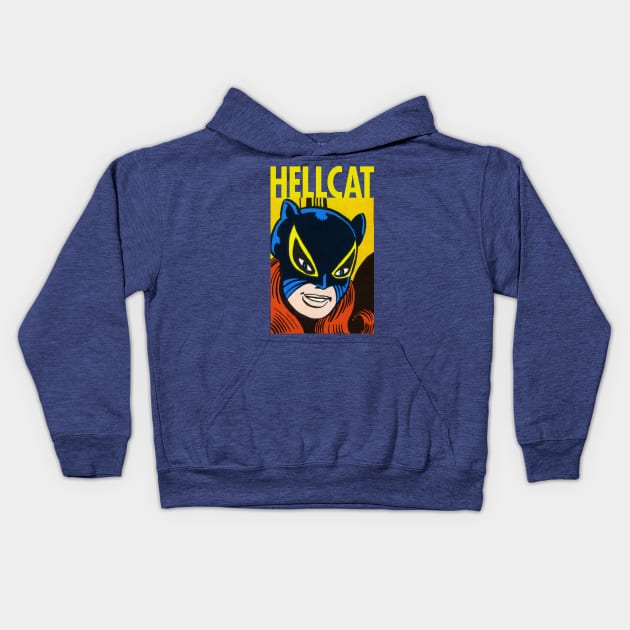 Defender: Hellcat Kids Hoodie by HustlerofCultures